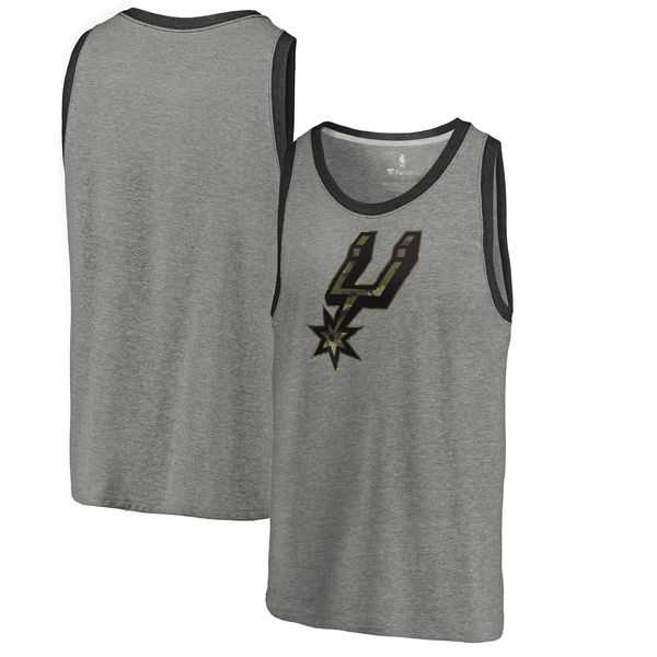San Antonio Spurs Fanatics Branded Camo Collection Prestige Tri-Blend Tank Top - Heathered Gray,We sell and wholesale San Antonio Spurs Fanatics Branded Camo Collection Prestige Tri-Blend Tank Top - Heathered Gray on line form chian!